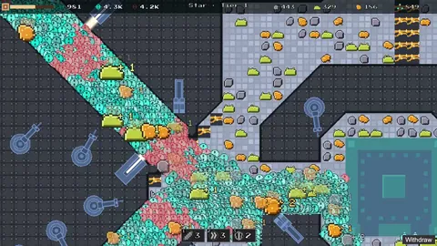 The swarm closing on the core of the Star stronghold