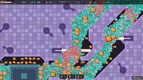 The swarm closing in on the Antlers stronghold